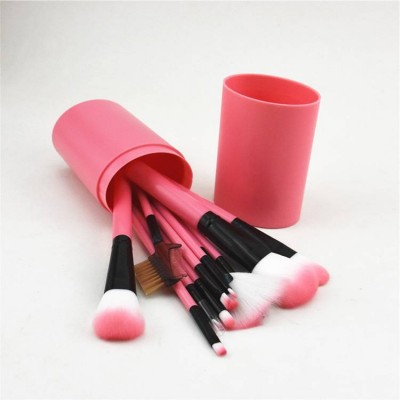 Luxury Plastic Handle Make Up Facial Brushes Professional Makeup Brush Set